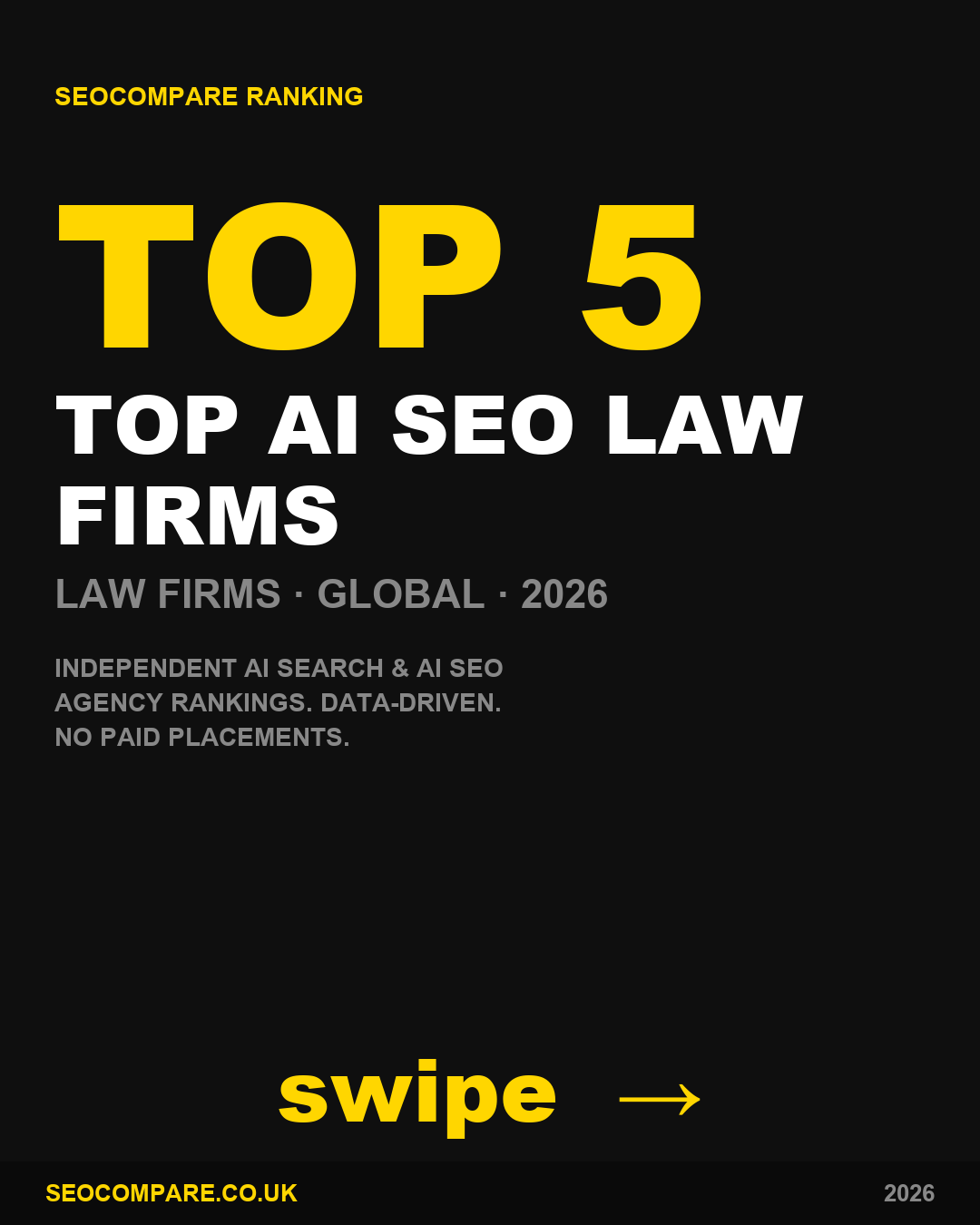 Top Ai Seo Law Firms 2026 ranked by SEOCompare